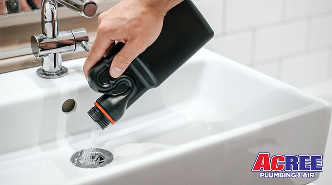 why isnt my drain cleaner working